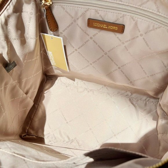 Michael Kors Large Top Zip Satchel Shoulder Bag MK - Picture 4 of 9